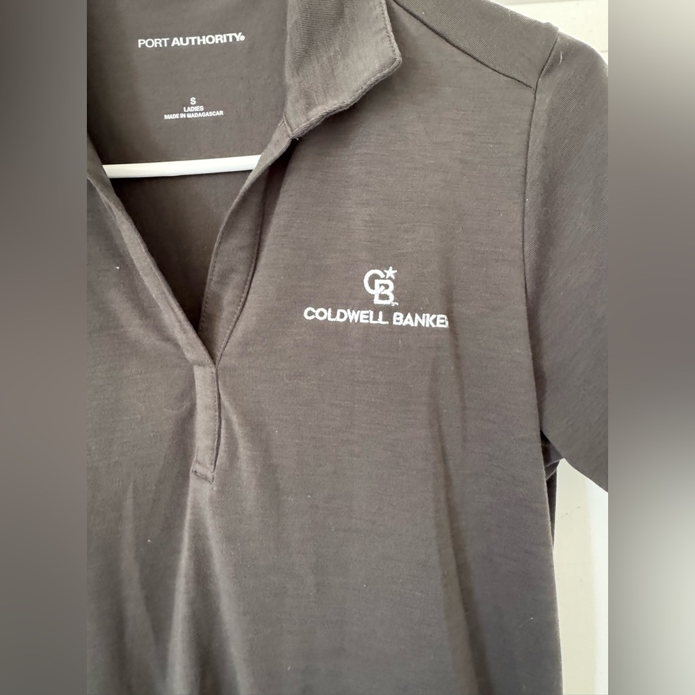 Port Authority Coldwell Banker Polo Shirt Women’s Small Gray
